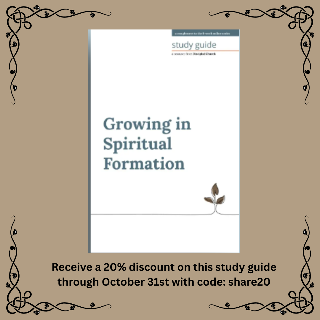 Growing in Spiritual Formation